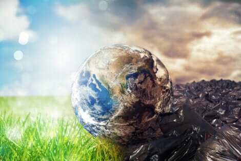La pollution de la Terre donne lieu à l'éco-anxiété.
