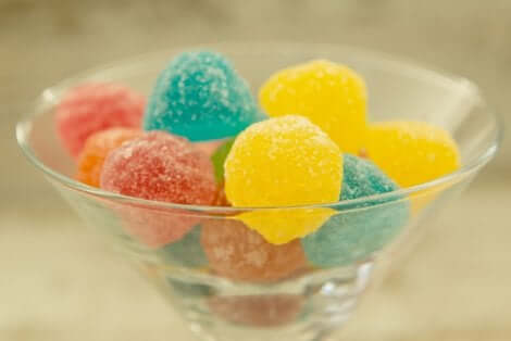 Le défi de la collation de fruits.