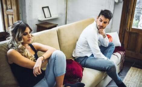 Un couple dans une relation unilatéral.