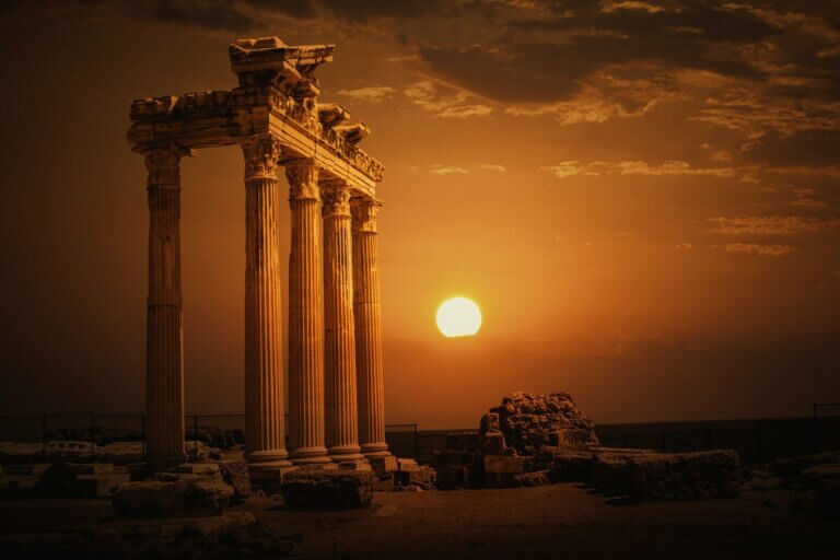 Il s'agit d'un temple grec.