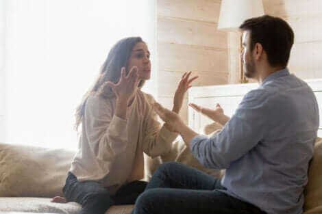 Un couple qui se dispute.