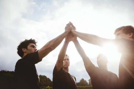 groupe de sportifs