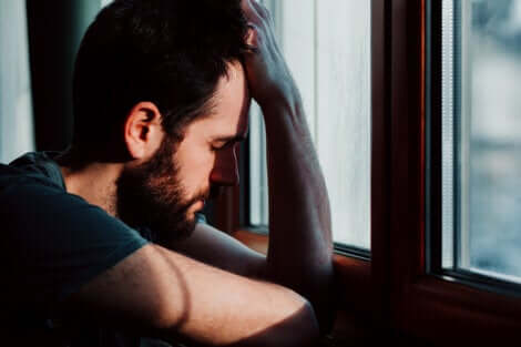 Un homme anxieux. 