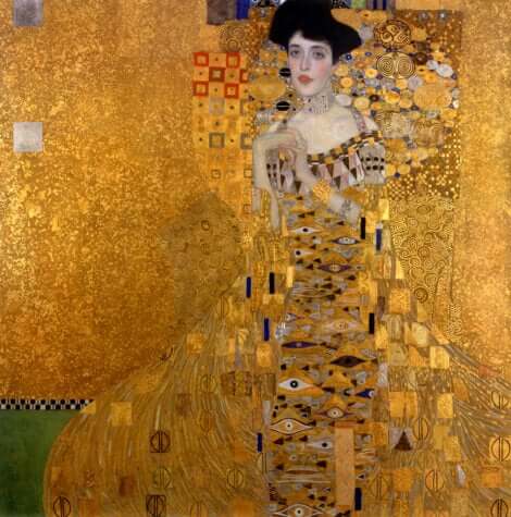 Le portrait d'Adèle de Klimt.