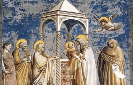 Une peinture de Giotto.