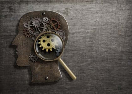 Schéma d'un moteur cérébral imaginaire.