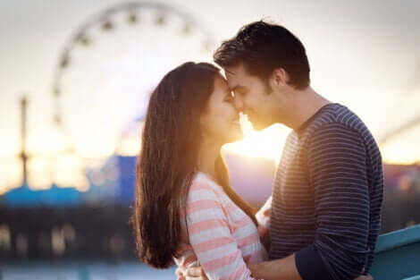 Un couple amoureux.