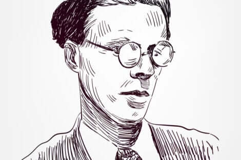 Portrait d'Aldous Huxley.