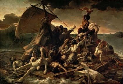 Le radeau de Gericault.