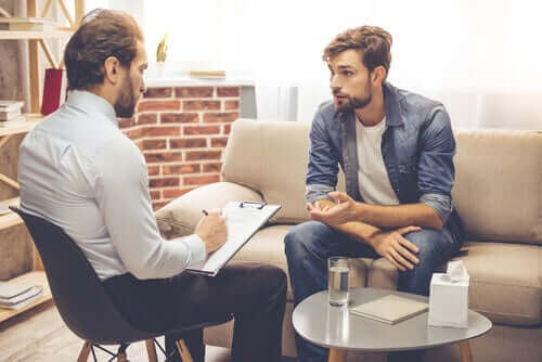 Une consultation psychologique. 