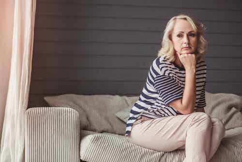 Une mère préoccupée.