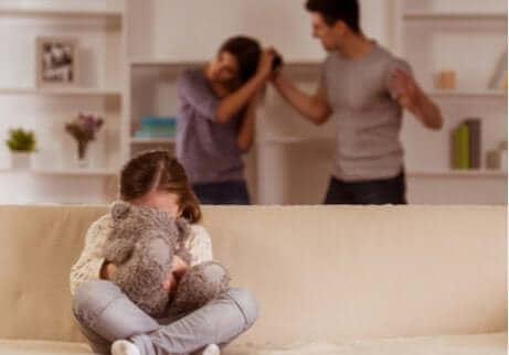 Des parents qui se disputent.