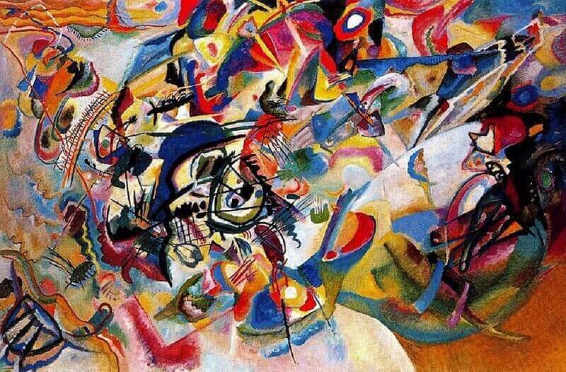 Tableau de Kandinsky.