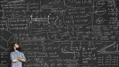 Un tableau avec des formules.