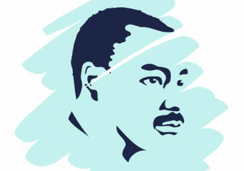 Dessin Martin Luther King.