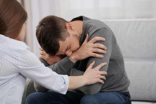 Conjoint souffrant de dépression.