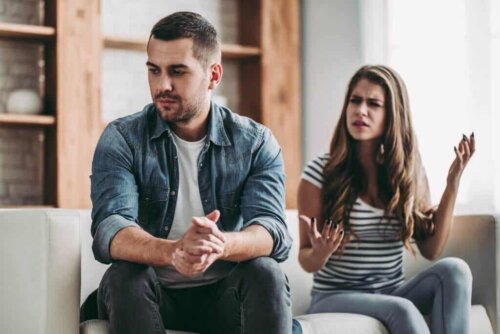 Un couple qui se dispute.