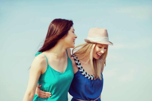 Deux amies.