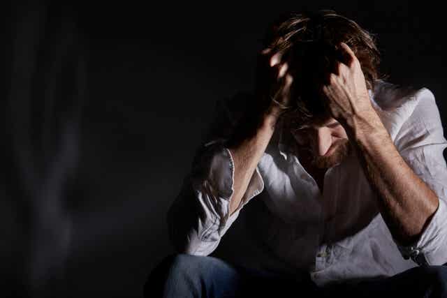 homme triste