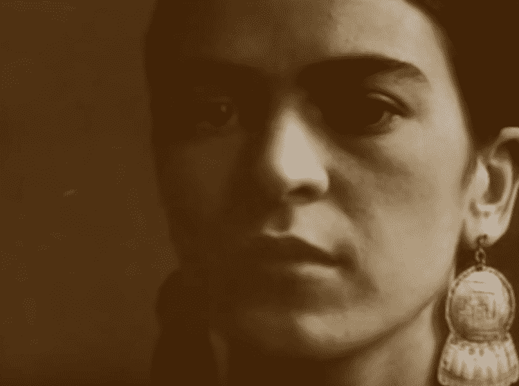 Portrait de Frida Kahlo.