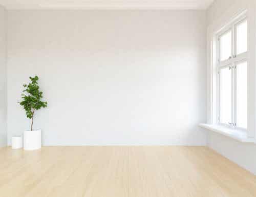 Une zone blanche dans la maison.