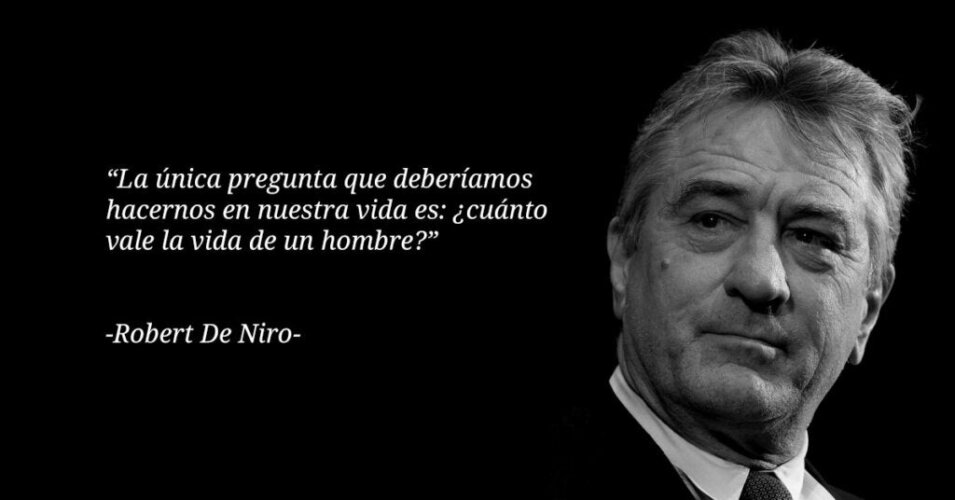 Phrases de Robert De Niro pour réfléchir sur la vie