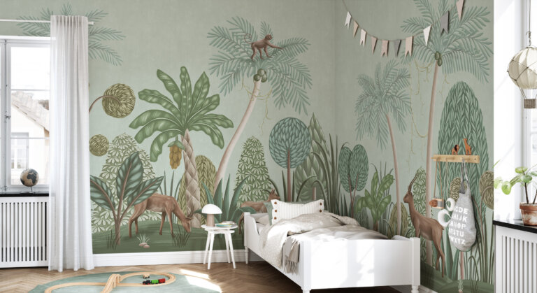 papier peint et la couleur de murs